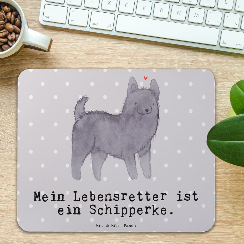 Mauspad Schipperke Lebensretter Mousepad, Computer zubehör, Büroausstattung, PC Zubehör, Arbeitszimmer, Mauspad, Einzigartiges Mauspad, Designer Mauspad, Hund, Hunderasse, Rassehund, Hundebesitzer, Geschenk, Tierfreund, Schenken, Welpe, Schipperke, belgische Hunderasse