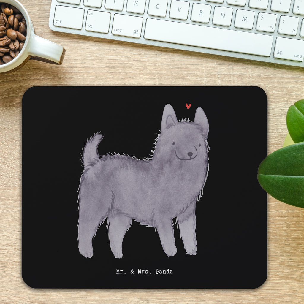 Mauspad Schipperke Lebensretter Mousepad, Computer zubehör, Büroausstattung, PC Zubehör, Arbeitszimmer, Mauspad, Einzigartiges Mauspad, Designer Mauspad, Hund, Hunderasse, Rassehund, Hundebesitzer, Geschenk, Tierfreund, Schenken, Welpe, Schipperke, belgische Hunderasse