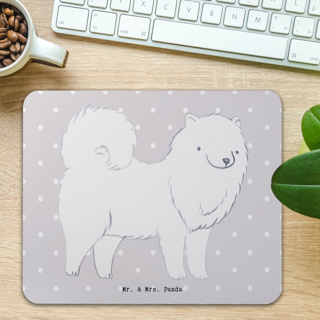 Mauspad Samojede Lebensretter Mousepad, Computer zubehör, Büroausstattung, PC Zubehör, Arbeitszimmer, Mauspad, Einzigartiges Mauspad, Designer Mauspad, Hund, Hunderasse, Rassehund, Hundebesitzer, Geschenk, Tierfreund, Schenken, Welpe, Samojede, Samojedenhund, Samojedenspitz