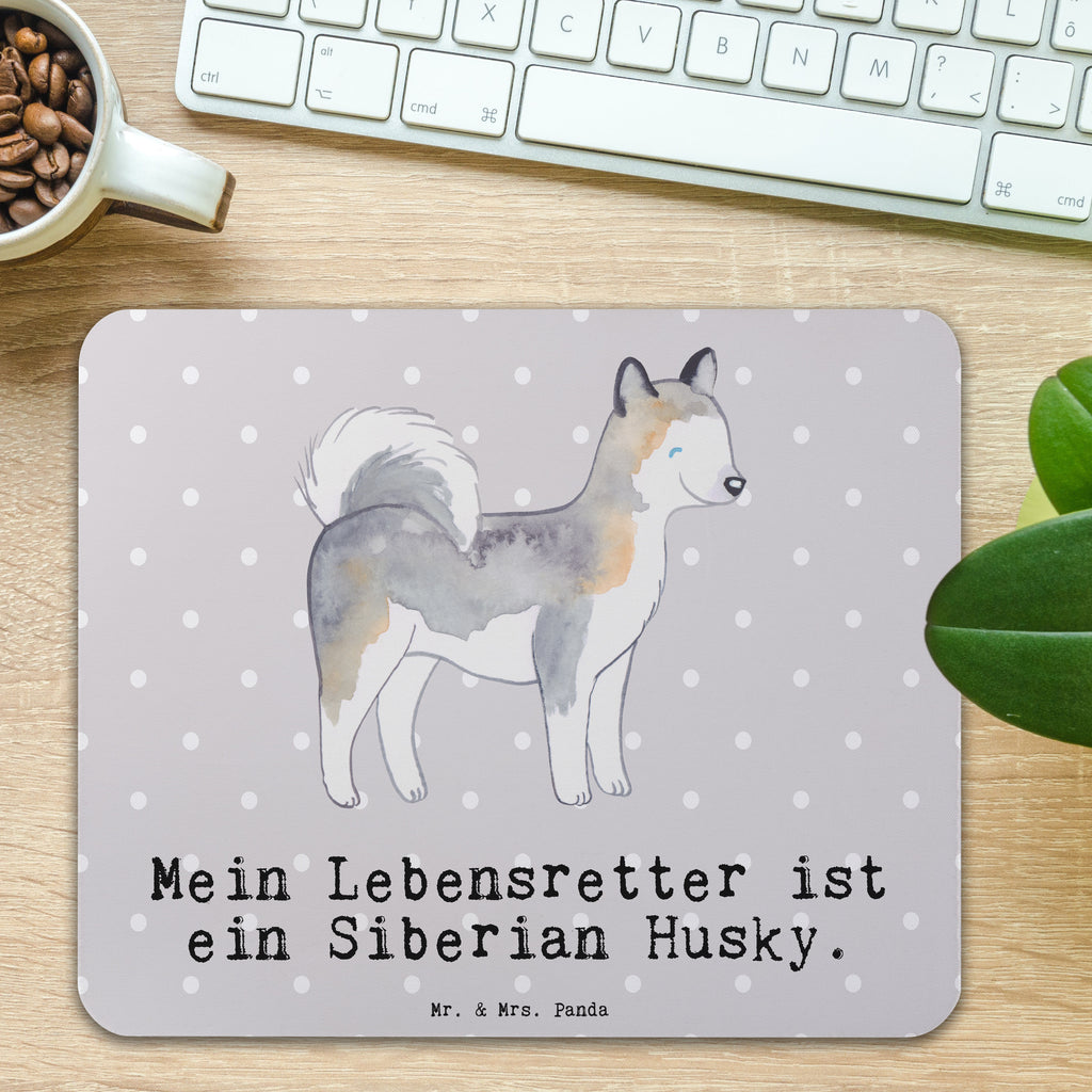 Mauspad Siberian Husky Lebensretter Mousepad, Computer zubehör, Büroausstattung, PC Zubehör, Arbeitszimmer, Mauspad, Einzigartiges Mauspad, Designer Mauspad, Hund, Hunderasse, Rassehund, Hundebesitzer, Geschenk, Tierfreund, Schenken, Welpe, Siberian Husky