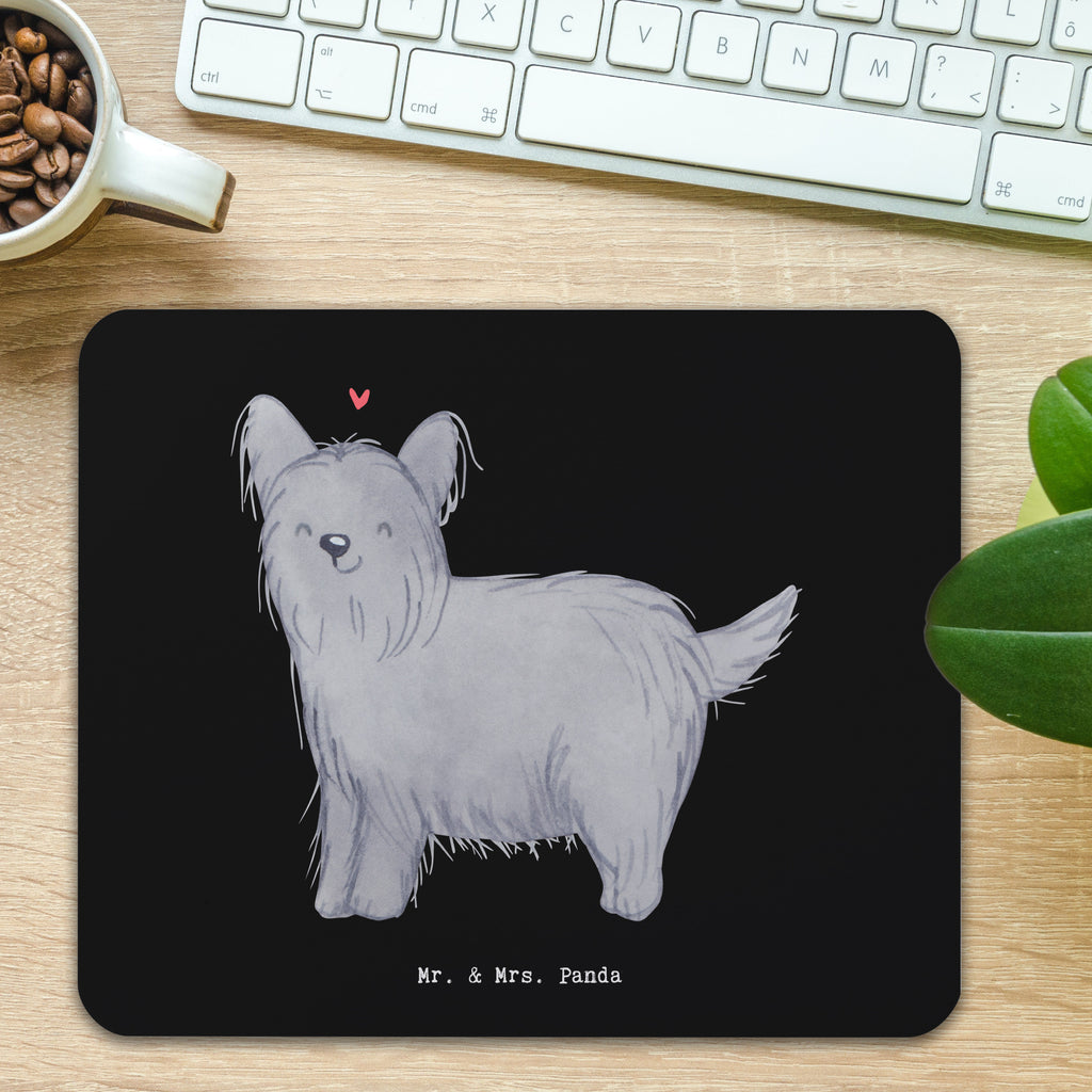 Mauspad Skye Terrier Lebensretter Mousepad, Computer zubehör, Büroausstattung, PC Zubehör, Arbeitszimmer, Mauspad, Einzigartiges Mauspad, Designer Mauspad, Hund, Hunderasse, Rassehund, Hundebesitzer, Geschenk, Tierfreund, Schenken, Welpe, Skye Terrier, Terrier