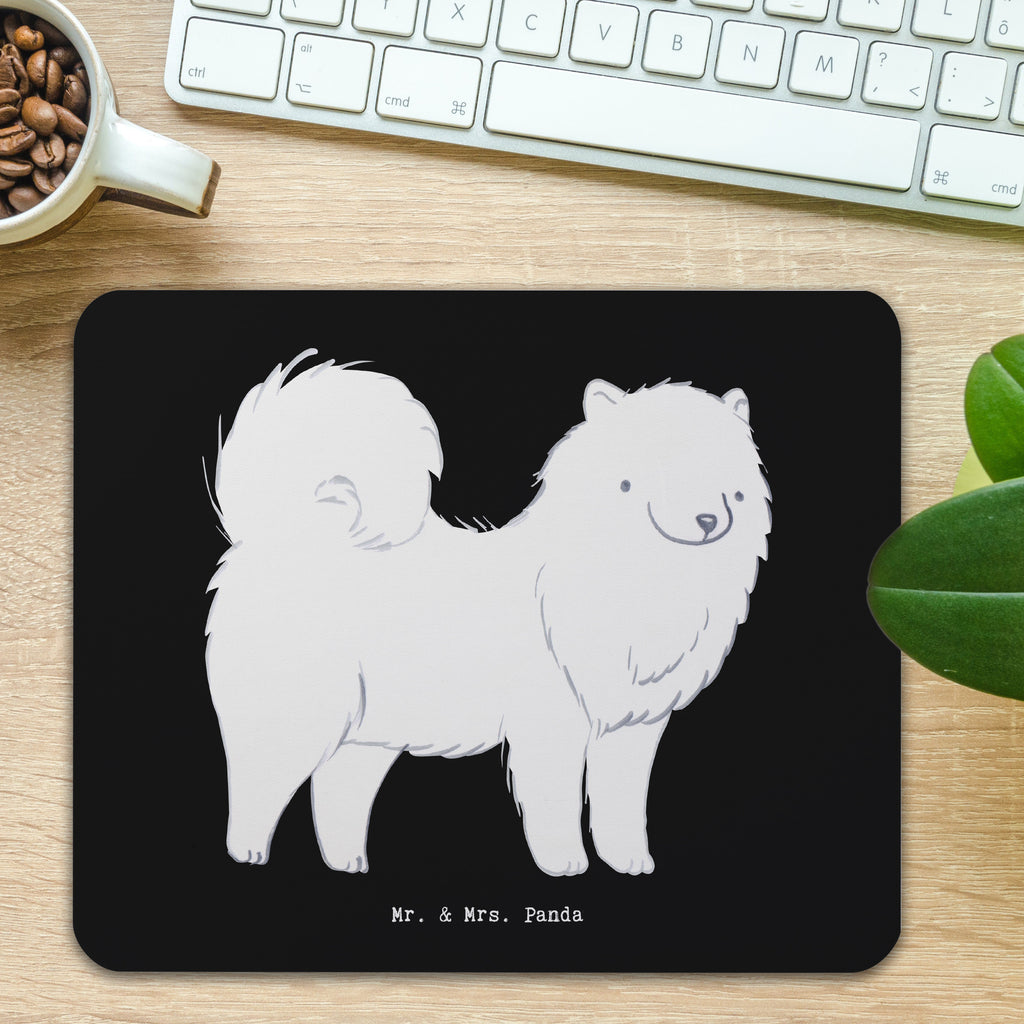 Mauspad Samojede Moment Mousepad, Computer zubehör, Büroausstattung, PC Zubehör, Arbeitszimmer, Mauspad, Einzigartiges Mauspad, Designer Mauspad, Hund, Hunderasse, Rassehund, Hundebesitzer, Geschenk, Tierfreund, Schenken, Welpe, Samojede, Samojedenhund, Samojedenspitz