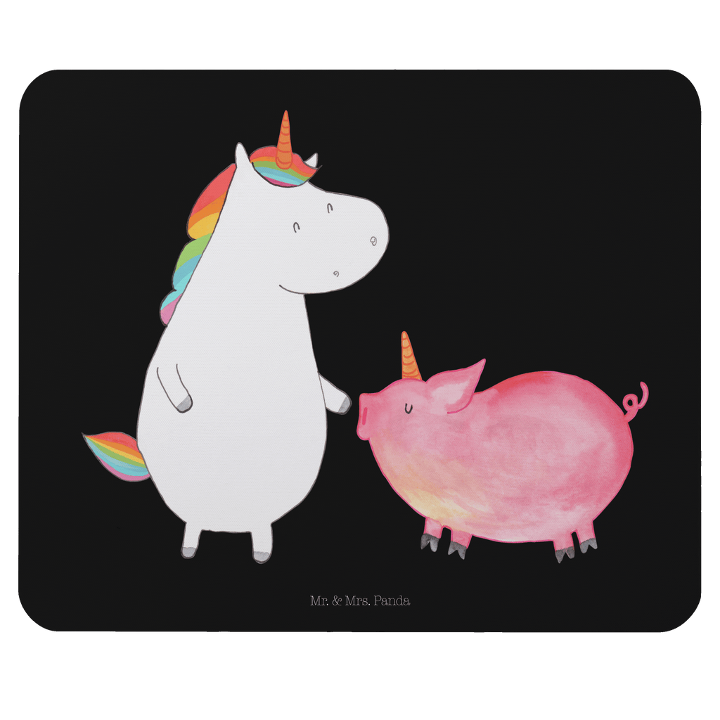 Mauspad Einhorn + Schweinhorn Mousepad, Computer zubehör, Büroausstattung, PC Zubehör, Arbeitszimmer, Mauspad, Einzigartiges Mauspad, Designer Mauspad, Einhorn, Einhörner, Einhorn Deko, Pegasus, Unicorn, Freundschaft, Schweinhorn, Schwein, Freundin, Schweinchen
