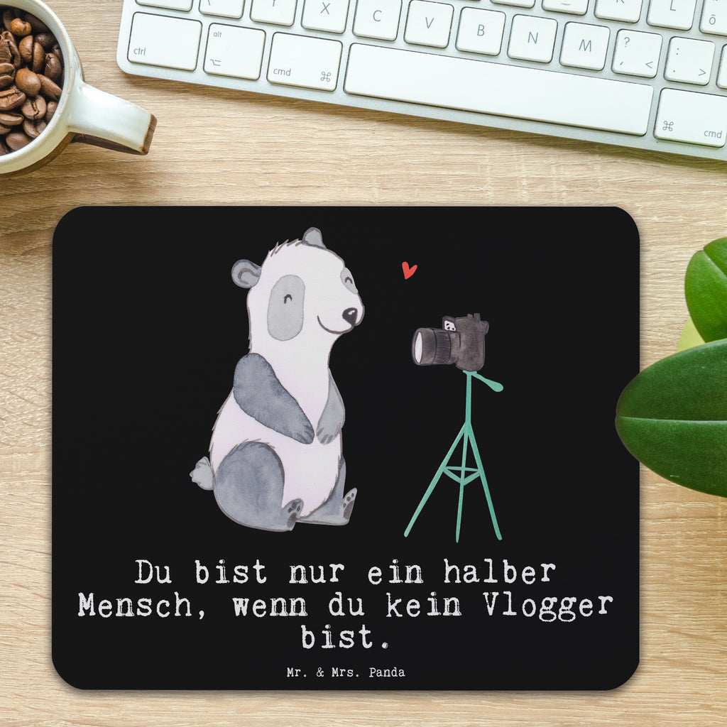 Mauspad Vlogger mit Herz Mousepad, Computer zubehör, Büroausstattung, PC Zubehör, Arbeitszimmer, Mauspad, Einzigartiges Mauspad, Designer Mauspad, Beruf, Ausbildung, Jubiläum, Abschied, Rente, Kollege, Kollegin, Geschenk, Schenken, Arbeitskollege, Mitarbeiter, Firma, Danke, Dankeschön