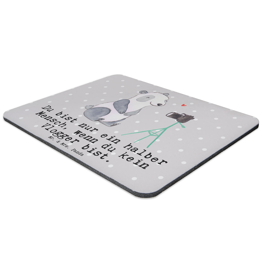 Mauspad Vlogger mit Herz Mousepad, Computer zubehör, Büroausstattung, PC Zubehör, Arbeitszimmer, Mauspad, Einzigartiges Mauspad, Designer Mauspad, Beruf, Ausbildung, Jubiläum, Abschied, Rente, Kollege, Kollegin, Geschenk, Schenken, Arbeitskollege, Mitarbeiter, Firma, Danke, Dankeschön