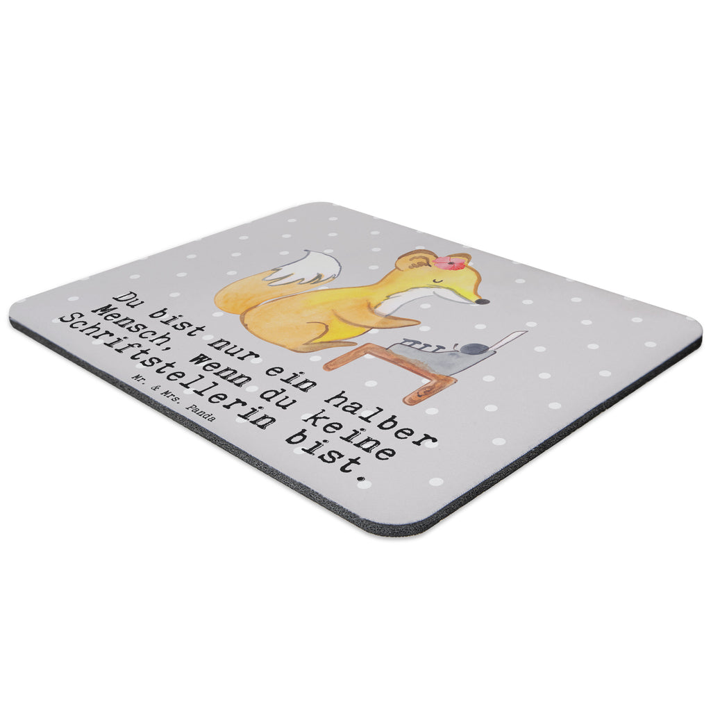 Mauspad Schriftstellerin mit Herz Mousepad, Computer zubehör, Büroausstattung, PC Zubehör, Arbeitszimmer, Mauspad, Einzigartiges Mauspad, Designer Mauspad, Beruf, Ausbildung, Jubiläum, Abschied, Rente, Kollege, Kollegin, Geschenk, Schenken, Arbeitskollege, Mitarbeiter, Firma, Danke, Dankeschön, Autorin, Buchveröffentlichung, Schriftstellerin, Verlag, Geschichtenschreiber, Hobbyautor