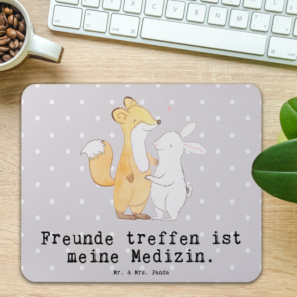 Mauspad Fuchs Hase Freunde treffen Medizin Mousepad, Computer zubehör, Büroausstattung, PC Zubehör, Arbeitszimmer, Mauspad, Einzigartiges Mauspad, Designer Mauspad, Geschenk, Sport, Sportart, Hobby, Schenken, Danke, Dankeschön, Auszeichnung, Gewinn, Sportler, Freunde treffen