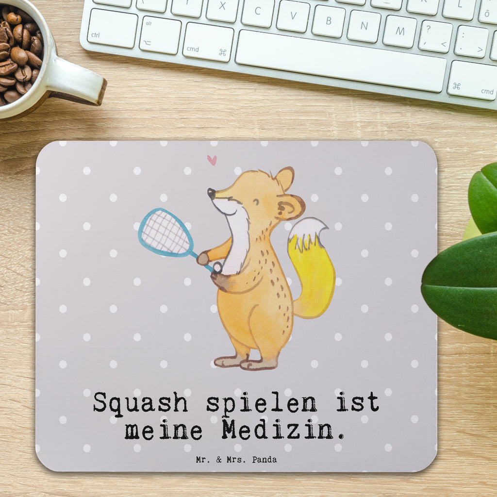 Mauspad Fuchs Squash spielen Medizin Mousepad, Computer zubehör, Büroausstattung, PC Zubehör, Arbeitszimmer, Mauspad, Einzigartiges Mauspad, Designer Mauspad, Geschenk, Sport, Sportart, Hobby, Schenken, Danke, Dankeschön, Auszeichnung, Gewinn, Sportler, Squash spielen, Squashhalle, Ballsport