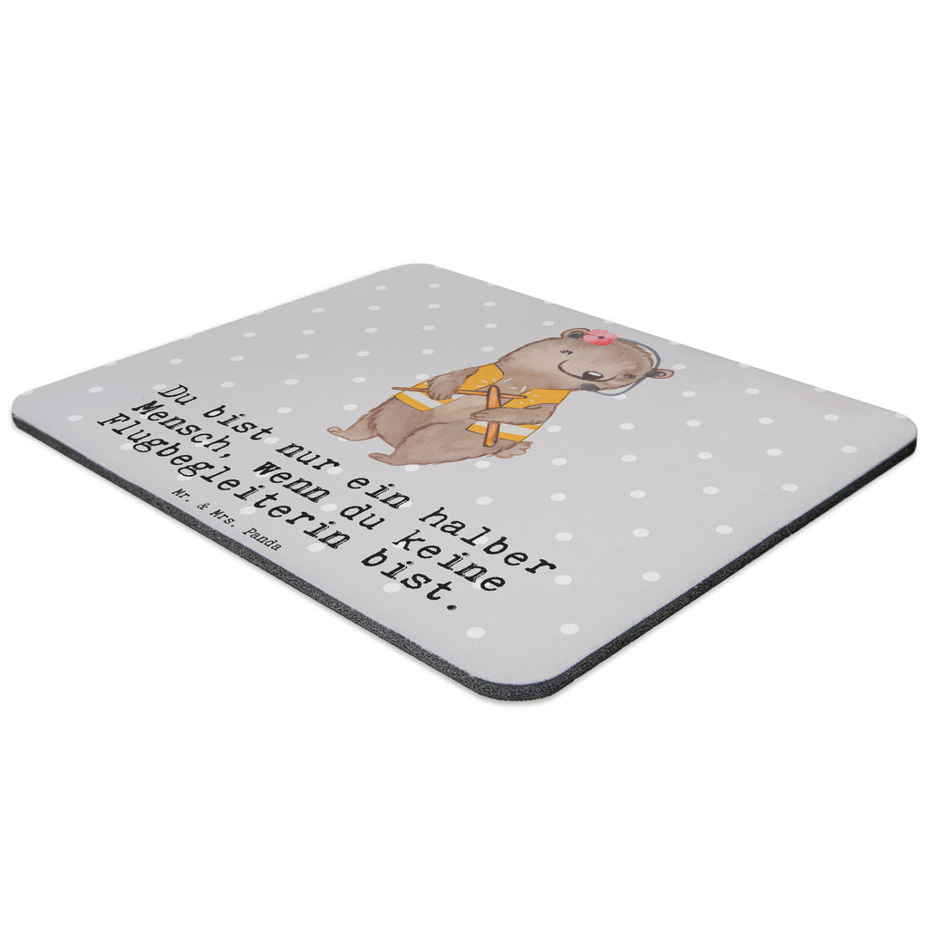 Mauspad Flugbegleiterin mit Herz Mousepad, Computer zubehör, Büroausstattung, PC Zubehör, Arbeitszimmer, Mauspad, Einzigartiges Mauspad, Designer Mauspad, Beruf, Ausbildung, Jubiläum, Abschied, Rente, Kollege, Kollegin, Geschenk, Schenken, Arbeitskollege, Mitarbeiter, Firma, Danke, Dankeschön, Flugbegleiterin, Stewardess, Flugstewardess, Flight-Attendant