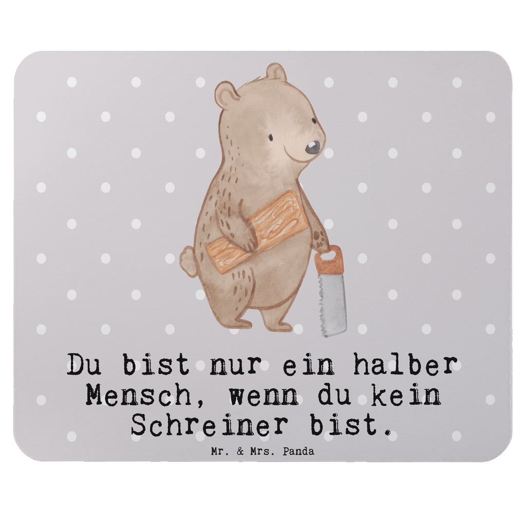 Mauspad Schreiner mit Herz Mousepad, Computer zubehör, Büroausstattung, PC Zubehör, Arbeitszimmer, Mauspad, Einzigartiges Mauspad, Designer Mauspad, Beruf, Ausbildung, Jubiläum, Abschied, Rente, Kollege, Kollegin, Geschenk, Schenken, Arbeitskollege, Mitarbeiter, Firma, Danke, Dankeschön