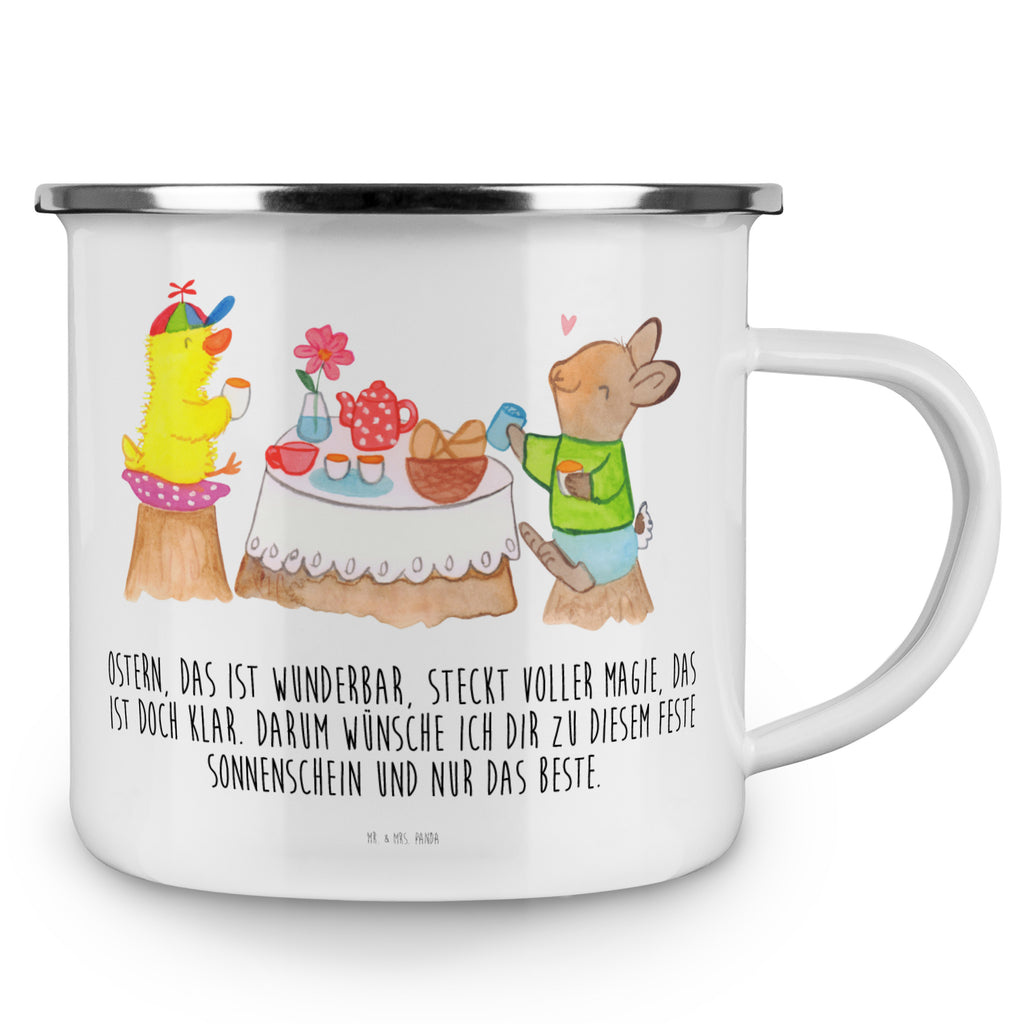 Camping Emaille Tasse Ostern Frühstück Campingtasse, Trinkbecher, Metalltasse, Outdoor Tasse, Emaille Trinkbecher, Blechtasse Outdoor, Emaille Campingbecher, Edelstahl Trinkbecher, Metalltasse für Camping, Kaffee Blechtasse, Camping Tasse Metall, Ostern, Osterhase, Ostergeschenke, Osternest, Osterdeko, Geschenk zu Ostern, Ostergrüße, Ostereier, Frühling, Frühlingsgefühle, Hase, Osterfrühstück, Frühstück, Picknick, Küken, Osterküken