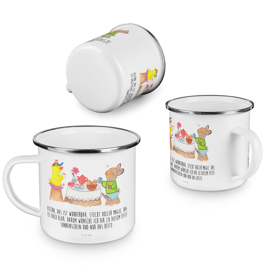 Camping Emaille Tasse Ostern Frühstück Campingtasse, Trinkbecher, Metalltasse, Outdoor Tasse, Emaille Trinkbecher, Blechtasse Outdoor, Emaille Campingbecher, Edelstahl Trinkbecher, Metalltasse für Camping, Kaffee Blechtasse, Camping Tasse Metall, Ostern, Osterhase, Ostergeschenke, Osternest, Osterdeko, Geschenk zu Ostern, Ostergrüße, Ostereier, Frühling, Frühlingsgefühle, Hase, Osterfrühstück, Frühstück, Picknick, Küken, Osterküken