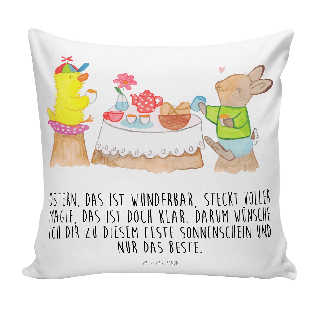 40x40 Kissen Ostern Frühstück Kissenhülle, Kopfkissen, Sofakissen, Dekokissen, Motivkissen, Ostern, Osterhase, Ostergeschenke, Osternest, Osterdeko, Geschenk zu Ostern, Ostergrüße, Ostereier, Frühling, Frühlingsgefühle, Hase, Osterfrühstück, Frühstück, Picknick, Küken, Osterküken