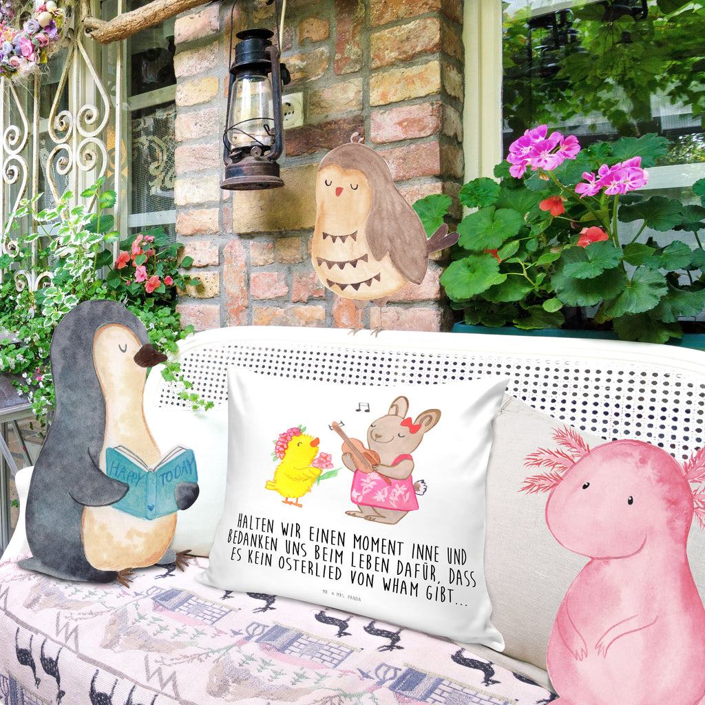 40x40 Kissen Ostern Frühlingsgefühle Kissenhülle, Kopfkissen, Sofakissen, Dekokissen, Motivkissen, Ostern, Osterhase, Ostergeschenke, Osternest, Osterdeko, Geschenk zu Ostern, Ostergrüße, Ostereier, Frühling, Frühlingsgefühle, Hase, Küken, Osterküken, Musik, Osterlieder