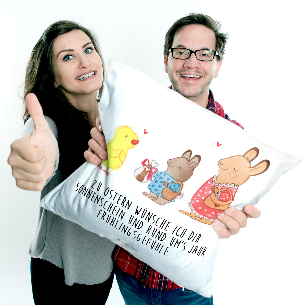 40x40 Kissen Ostern Geschenke Kissenhülle, Kopfkissen, Sofakissen, Dekokissen, Motivkissen, Ostern, Osterhase, Ostergeschenke, Osternest, Osterdeko, Geschenk zu Ostern, Ostergrüße, Ostereier, Frühling, Frühlingsgefühle, Hase, Küken, Schokohase