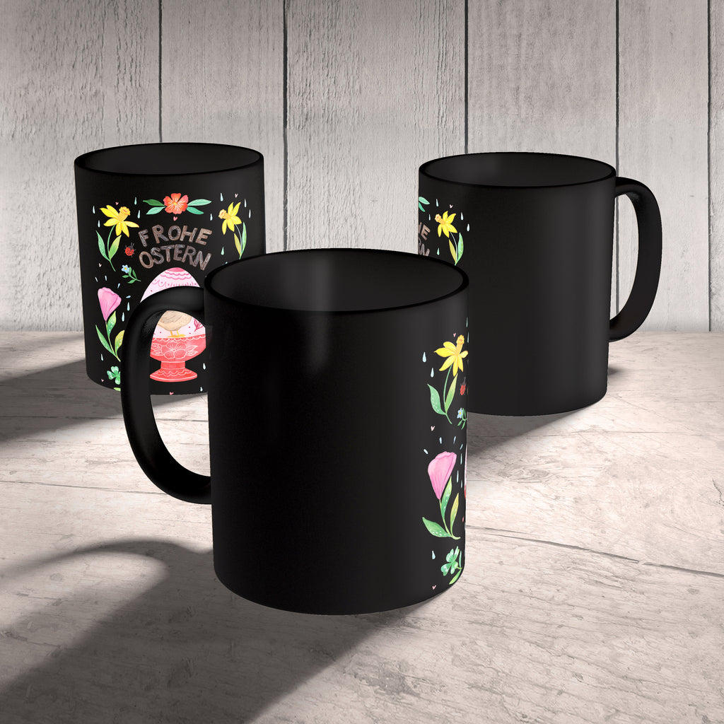 Tasse Frohe Ostern Ei Becher, Kaffeetasse, Kaffeebecher, Tee, Frühstück, Büro, Ostern, Osterhase, Ostergeschenke, Osternest, Osterdeko, Geschenk zu Ostern