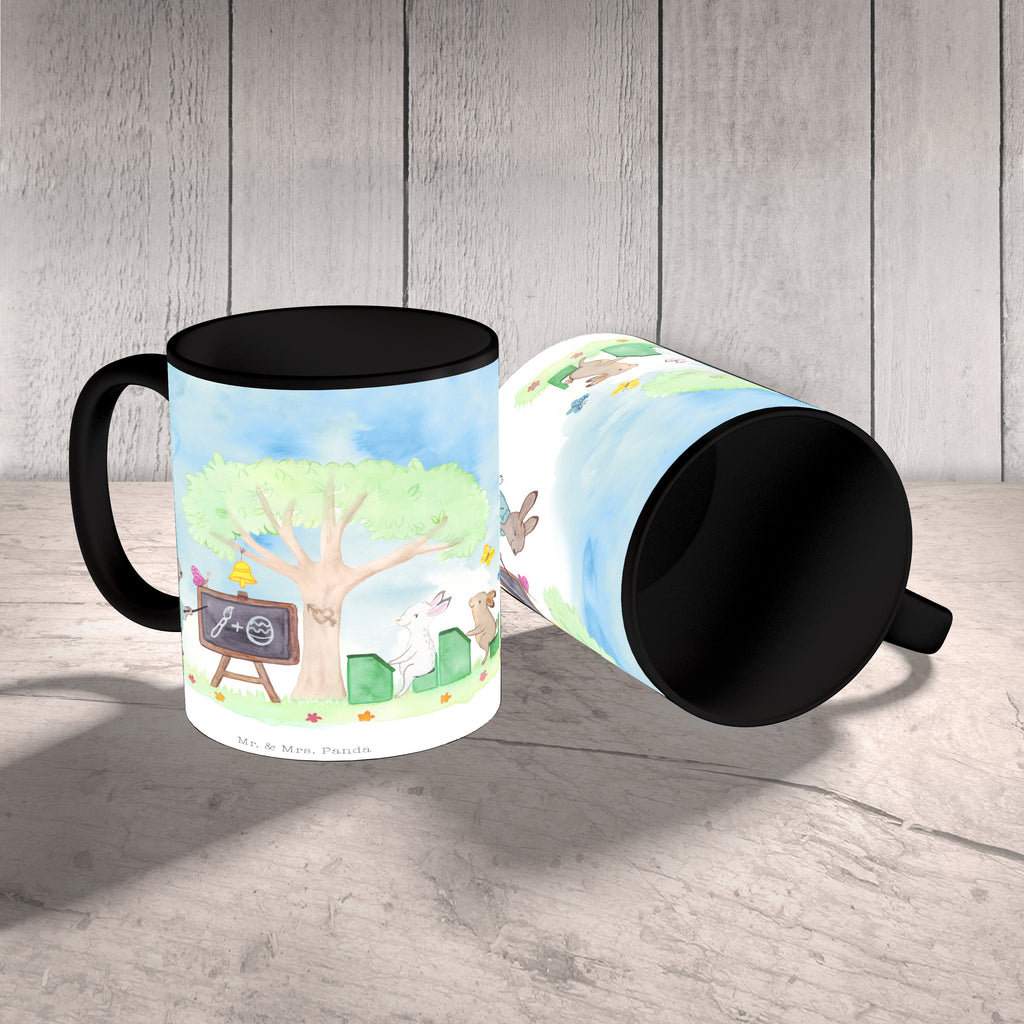 Tasse Osterhasenschule  Becher, Kaffeetasse, Kaffeebecher, Tee, Frühstück, Büro  Ostern, Osterhase, Ostergeschenke, Osternest, Osterdeko, Geschenk zu Ostern