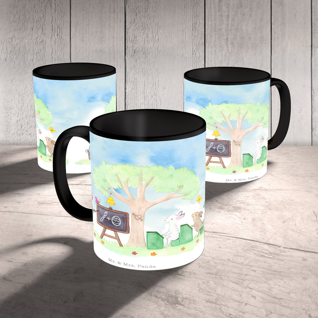 Tasse Osterhasenschule  Becher, Kaffeetasse, Kaffeebecher, Tee, Frühstück, Büro  Ostern, Osterhase, Ostergeschenke, Osternest, Osterdeko, Geschenk zu Ostern
