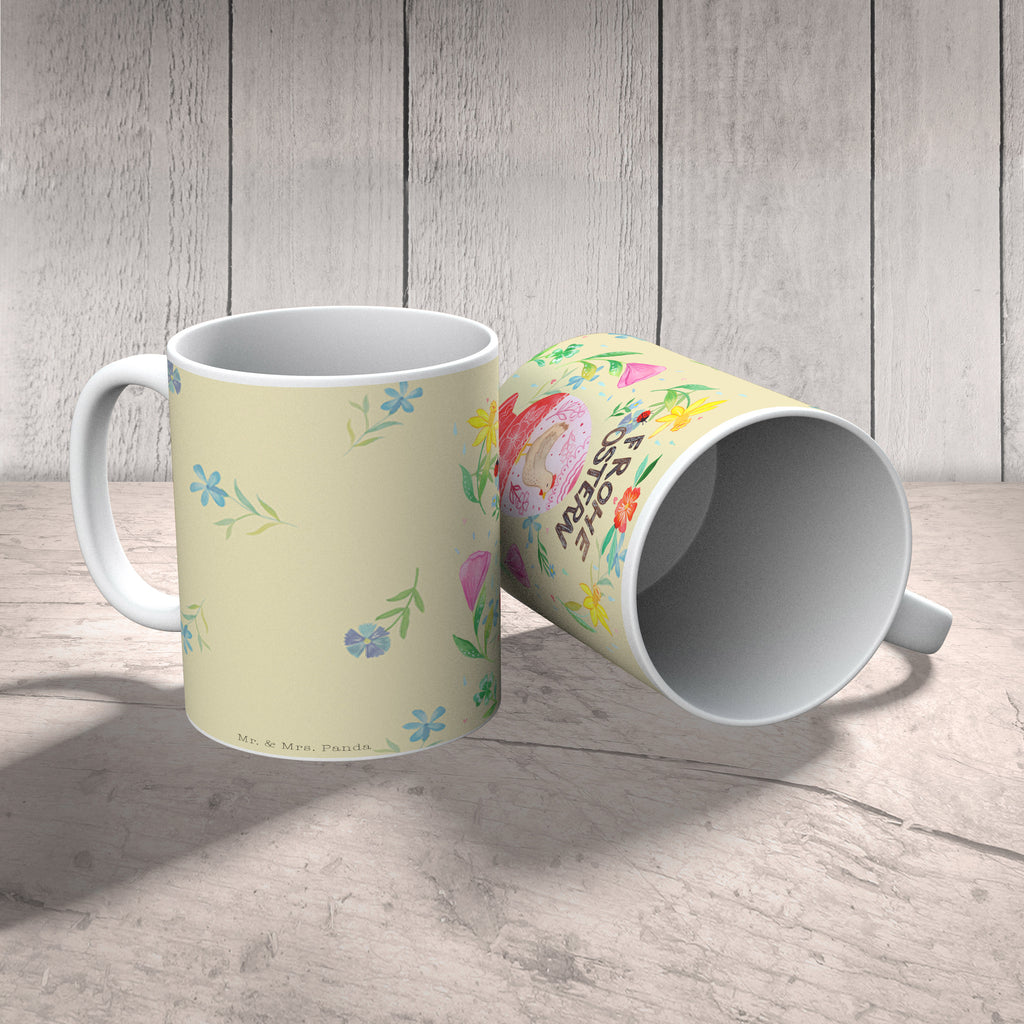 Tasse Frohe Ostern Ei Becher, Kaffeetasse, Kaffeebecher, Tee, Frühstück, Büro, Ostern, Osterhase, Ostergeschenke, Osternest, Osterdeko, Geschenk zu Ostern
