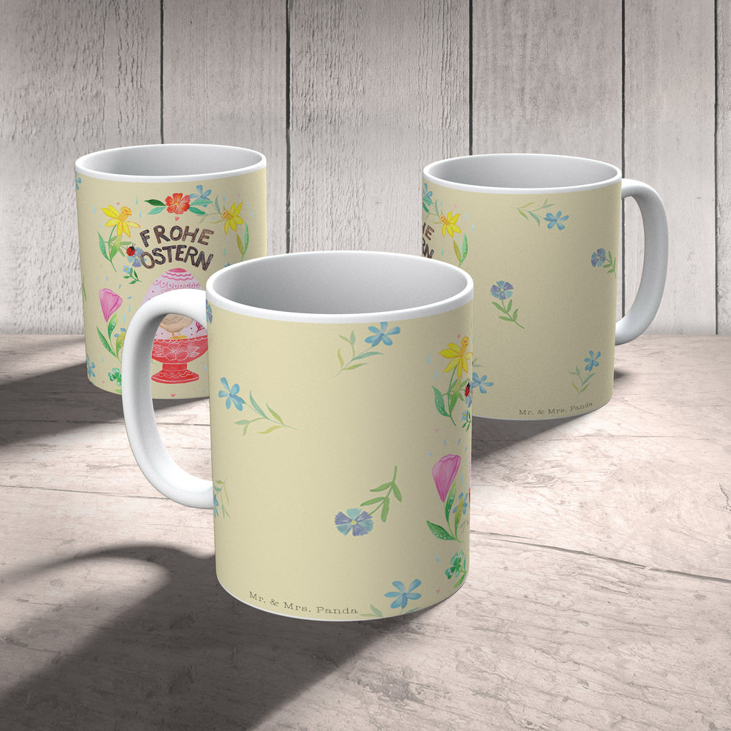 Tasse Frohe Ostern Ei Becher, Kaffeetasse, Kaffeebecher, Tee, Frühstück, Büro, Ostern, Osterhase, Ostergeschenke, Osternest, Osterdeko, Geschenk zu Ostern
