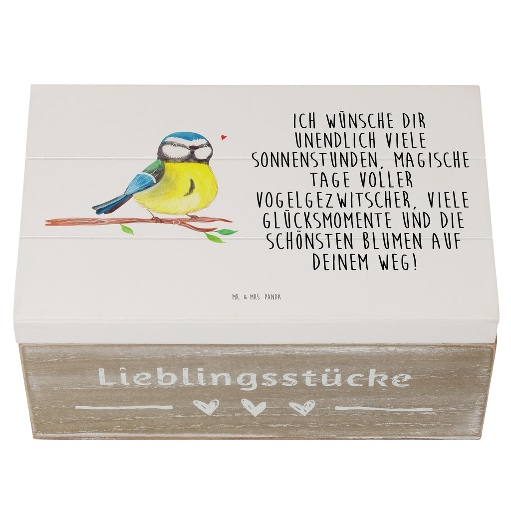 Holzkiste Vogel Blaumeise Holzkiste, Kiste, Schatzkiste, Truhe, Schatulle, XXL, Erinnerungsbox, Erinnerungskiste, Dekokiste, Aufbewahrungsbox, Ostern, Osterhase, Ostergeschenke, Osternest, Osterdeko, Geschenk zu Ostern, Ostergrüße, Blaumeise, Vogel, liebe Grüße, Frühling, Frühlingsgefühle, Osterzeit