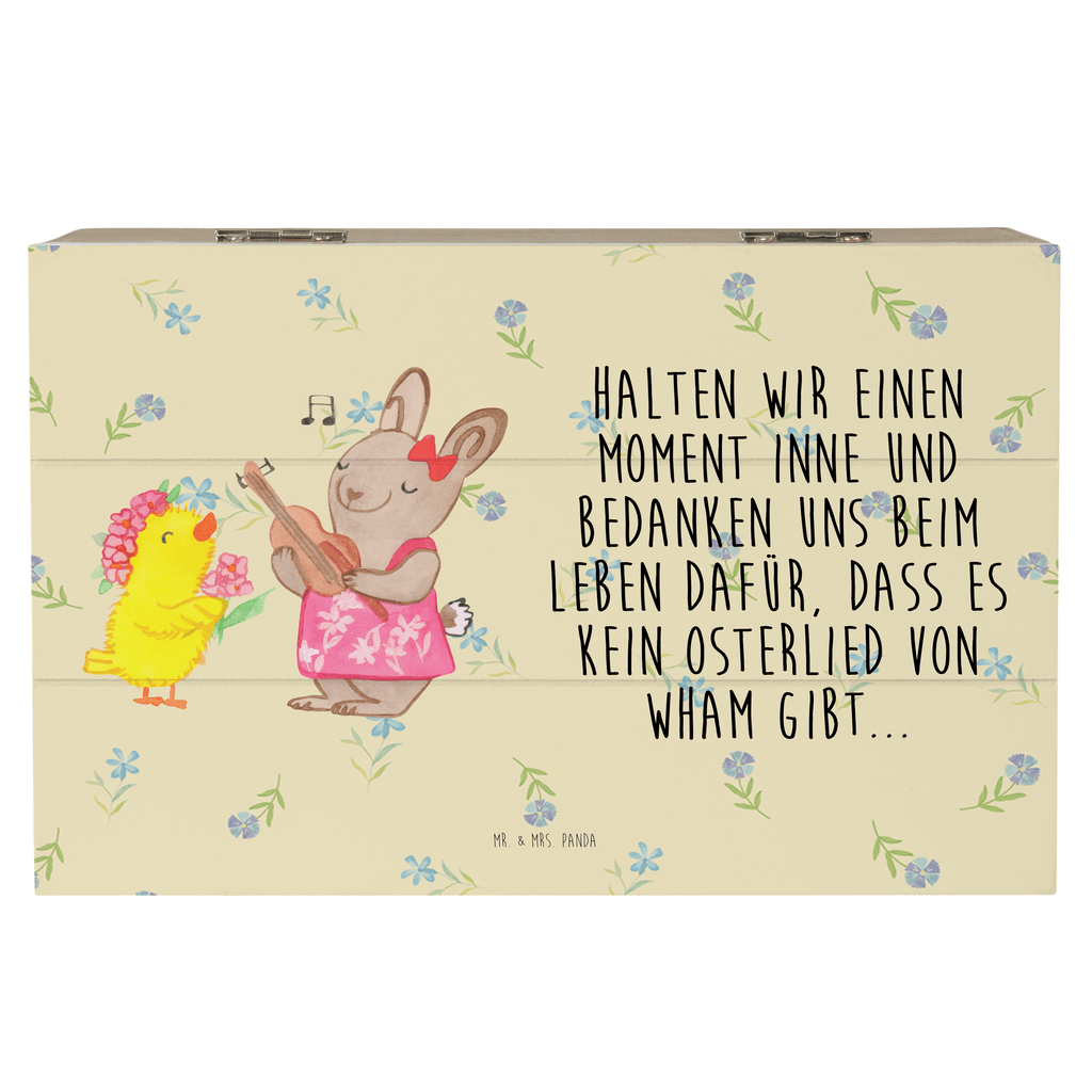 Holzkiste Ostern Frühlingsgefühle Holzkiste, Kiste, Schatzkiste, Truhe, Schatulle, XXL, Erinnerungsbox, Erinnerungskiste, Dekokiste, Aufbewahrungsbox, Ostern, Osterhase, Ostergeschenke, Osternest, Osterdeko, Geschenk zu Ostern, Ostergrüße, Ostereier, Frühling, Frühlingsgefühle, Hase, Küken, Osterküken, Musik, Osterlieder
