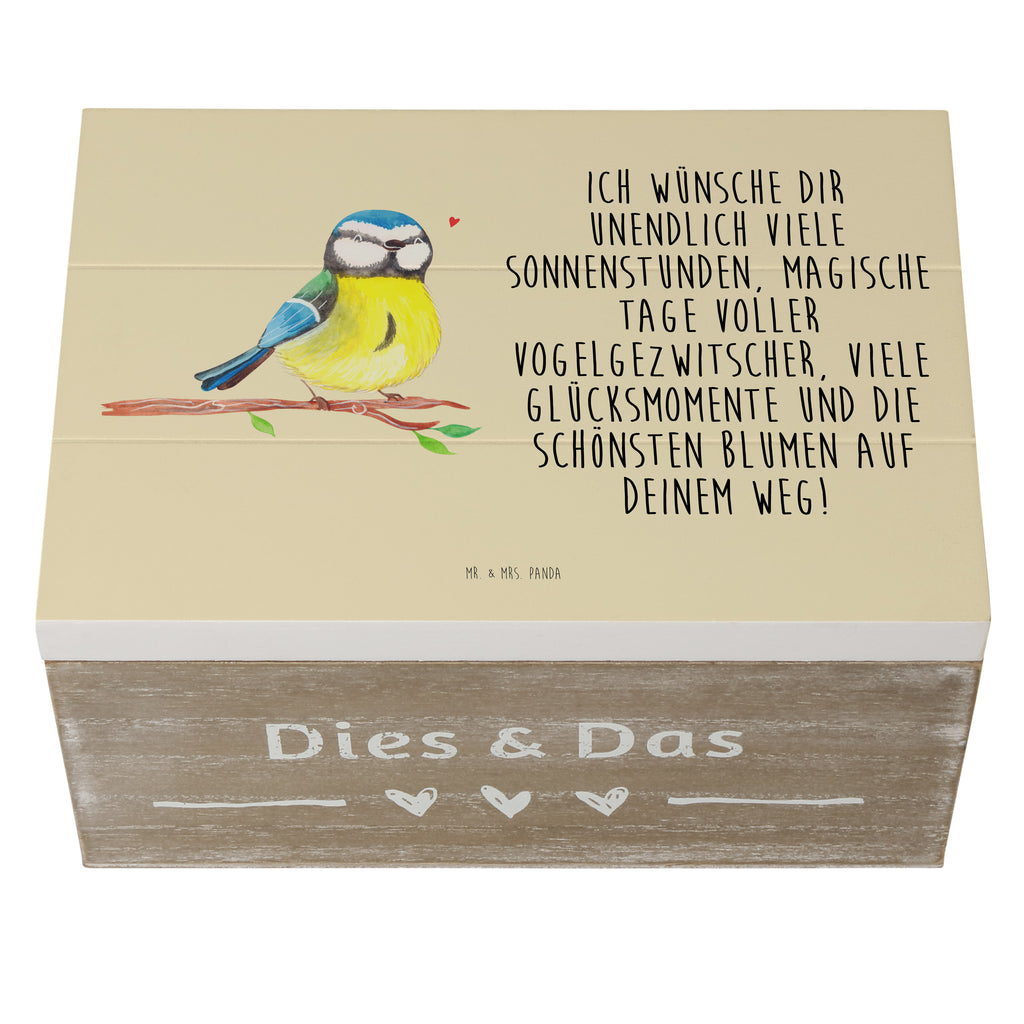 Holzkiste Vogel Blaumeise Holzkiste, Kiste, Schatzkiste, Truhe, Schatulle, XXL, Erinnerungsbox, Erinnerungskiste, Dekokiste, Aufbewahrungsbox, Ostern, Osterhase, Ostergeschenke, Osternest, Osterdeko, Geschenk zu Ostern, Ostergrüße, Blaumeise, Vogel, liebe Grüße, Frühling, Frühlingsgefühle, Osterzeit