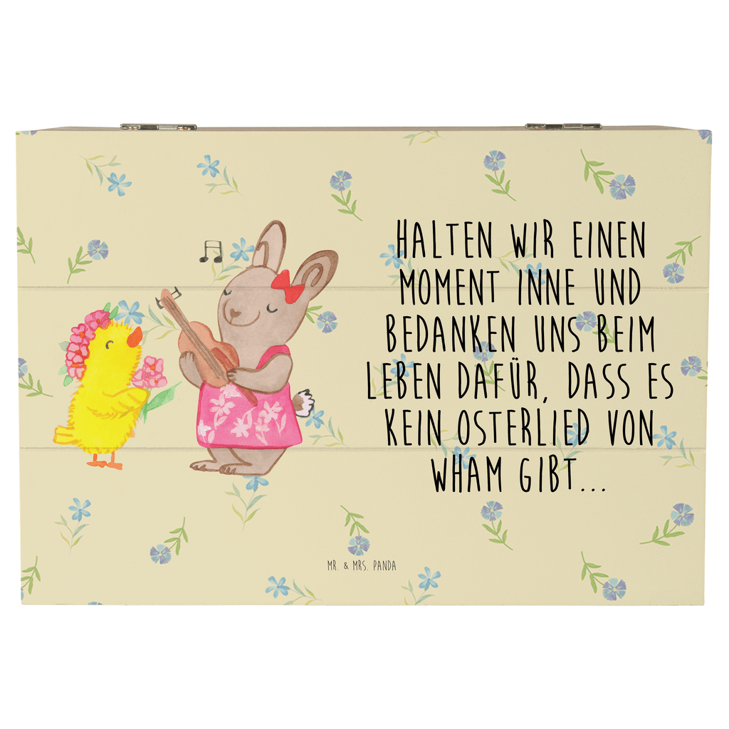 Holzkiste Ostern Frühlingsgefühle Holzkiste, Kiste, Schatzkiste, Truhe, Schatulle, XXL, Erinnerungsbox, Erinnerungskiste, Dekokiste, Aufbewahrungsbox, Ostern, Osterhase, Ostergeschenke, Osternest, Osterdeko, Geschenk zu Ostern, Ostergrüße, Ostereier, Frühling, Frühlingsgefühle, Hase, Küken, Osterküken, Musik, Osterlieder