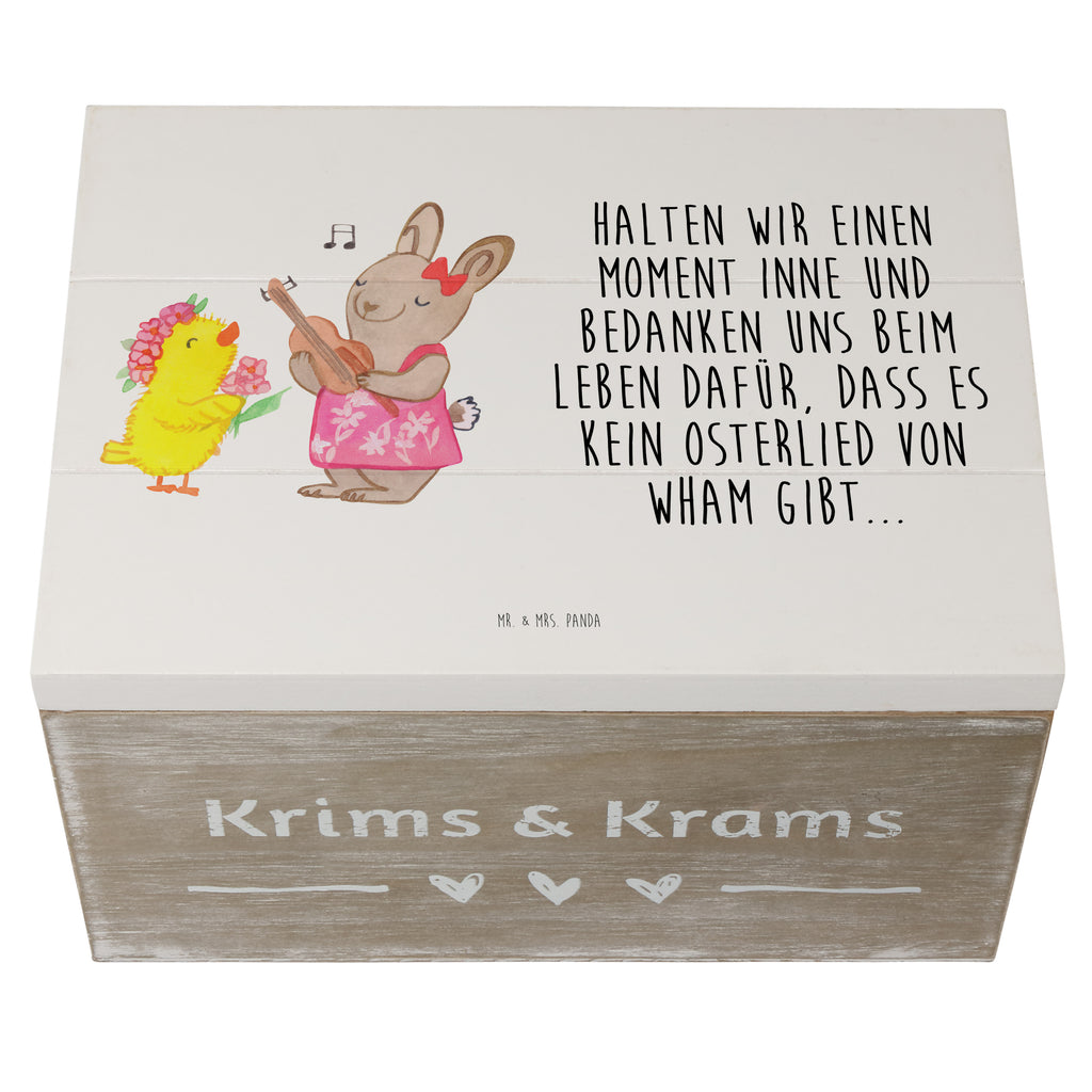 Holzkiste Ostern Frühlingsgefühle Holzkiste, Kiste, Schatzkiste, Truhe, Schatulle, XXL, Erinnerungsbox, Erinnerungskiste, Dekokiste, Aufbewahrungsbox, Ostern, Osterhase, Ostergeschenke, Osternest, Osterdeko, Geschenk zu Ostern, Ostergrüße, Ostereier, Frühling, Frühlingsgefühle, Hase, Küken, Osterküken, Musik, Osterlieder