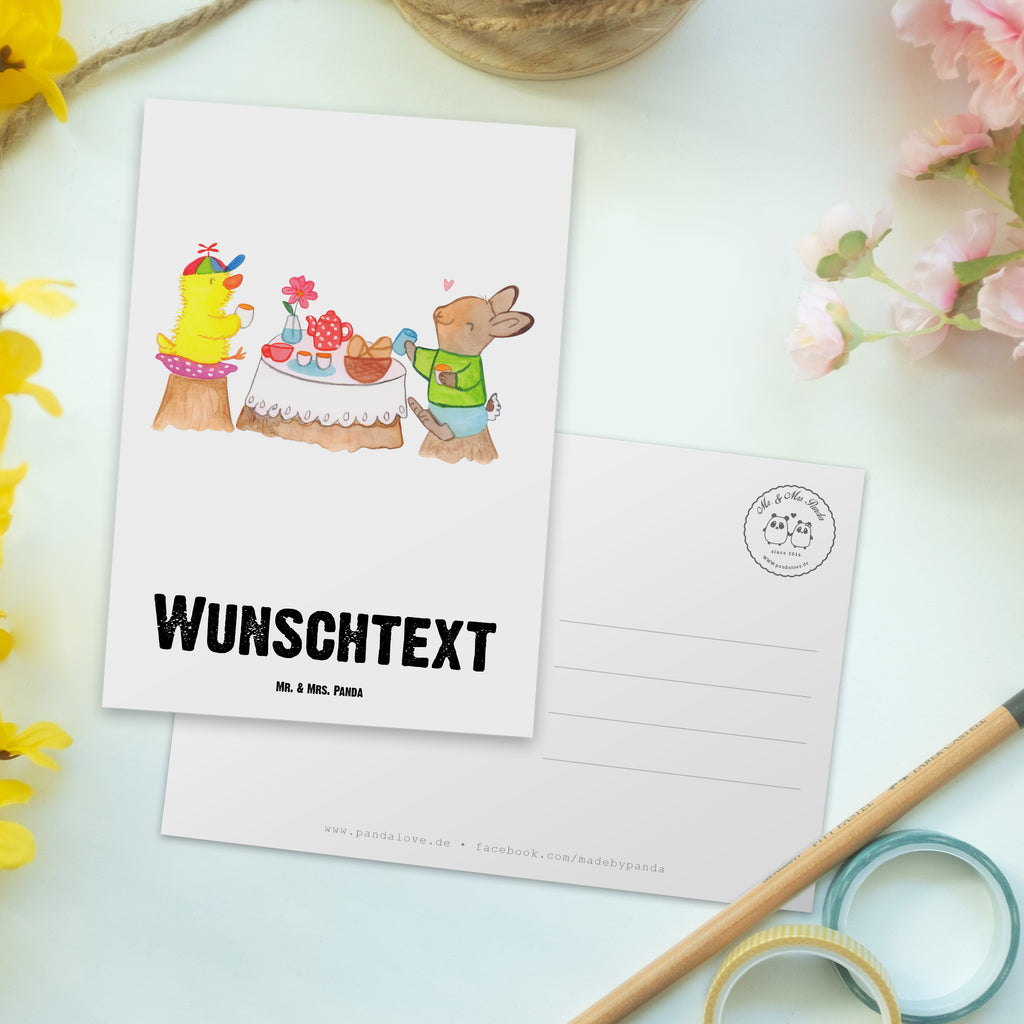 Personalisierte Postkarte Ostern Frühstück Postkarte mit Namen, Postkarte bedrucken, Postkarte mit Wunschtext, Postkarte personalisierbar, Geschenkkarte mit Namen, Grußkarte mit Namen, Karte mit Namen, Einladung mit Namen, Ansichtskarte mit Namen, Geschenkkarte mit Wunschtext, Grußkarte mit Wunschtext, Karte mit Wunschtext, Einladung mit Wunschtext, Ansichtskarte mit Wunschtext, Ostern, Osterhase, Ostergeschenke, Osternest, Osterdeko, Geschenk zu Ostern, Ostergrüße, Ostereier, Frühling, Frühlingsgefühle, Hase, Osterfrühstück, Frühstück, Picknick, Küken, Osterküken