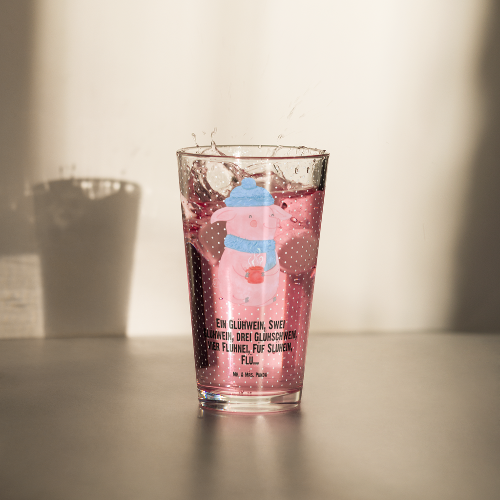 Premium Trinkglas Lallelndes Glühschwein Trinkglas, Glas, Pint Glas, Bierglas, Cocktail Glas, Wasserglas, Winter, Weihnachten, Weihnachtsdeko, Nikolaus, Advent, Heiligabend, Wintermotiv, Glühwein, Betrunken, Weihnachtsmarkt, Spruch