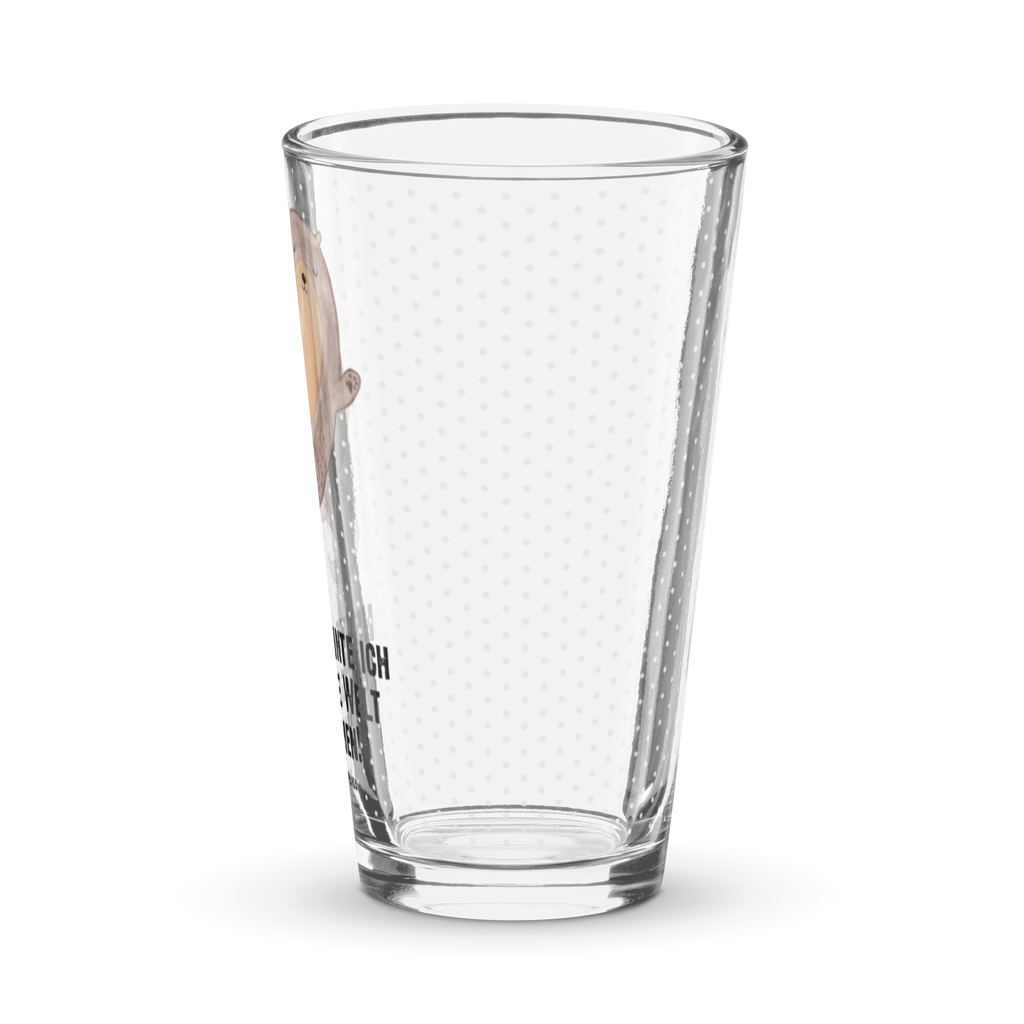 Premium Trinkglas Otter Umarmen Trinkglas, Glas, Pint Glas, Bierglas, Cocktail Glas, Wasserglas, Otter, Fischotter, Seeotter, Otter Seeotter See Otter