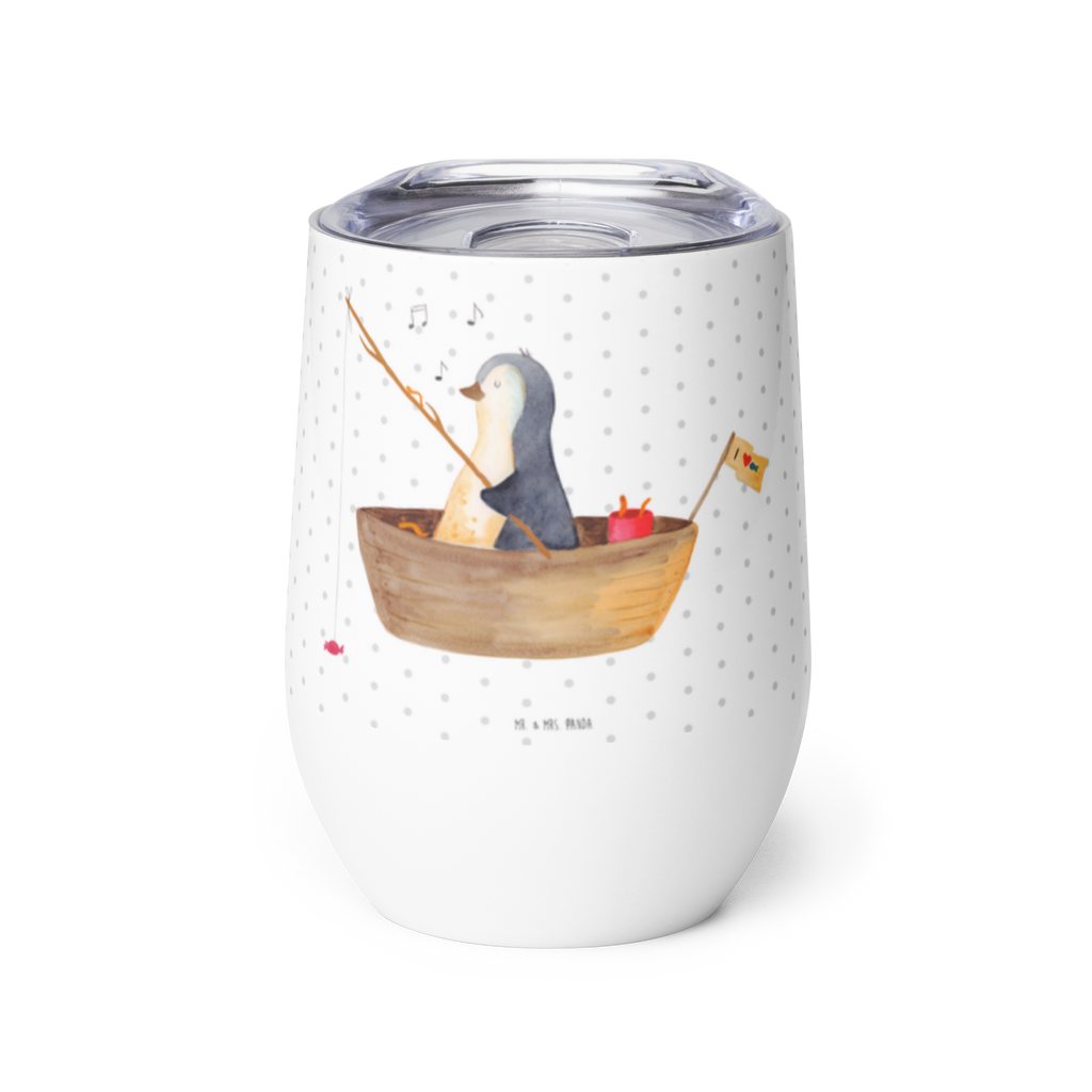 Weinbecher Pinguin Angelboot Weinbecher, Glühwein Becher, Heißgetränke, Trinkbecher, Weinkelch, Weingläser, hochwertiger Weinbecher, Weinbecher Reisen, Weinbecher unterwegs, Pinguin, Pinguine, Angeln, Boot, Angelboot, Lebenslust, Leben, genießen, Motivation, Neustart, Neuanfang, Trennung, Scheidung, Geschenkidee Liebeskummer