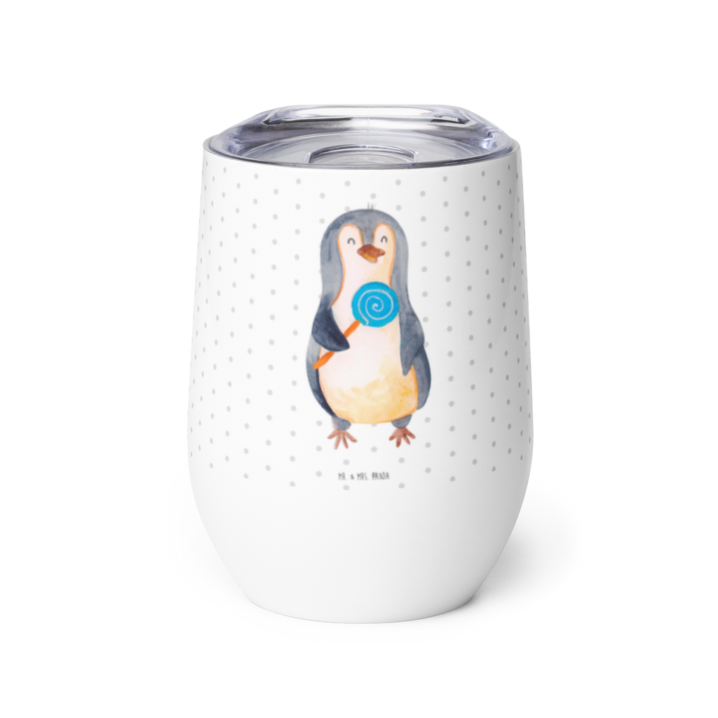 Weinbecher Pinguin Lolli Weinbecher, Glühwein Becher, Heißgetränke, Trinkbecher, Weinkelch, Weingläser, hochwertiger Weinbecher, Weinbecher Reisen, Weinbecher unterwegs, Pinguin, Pinguine, Lolli, Süßigkeiten, Blödsinn, Spruch, Rebell, Gauner, Ganove, Rabauke