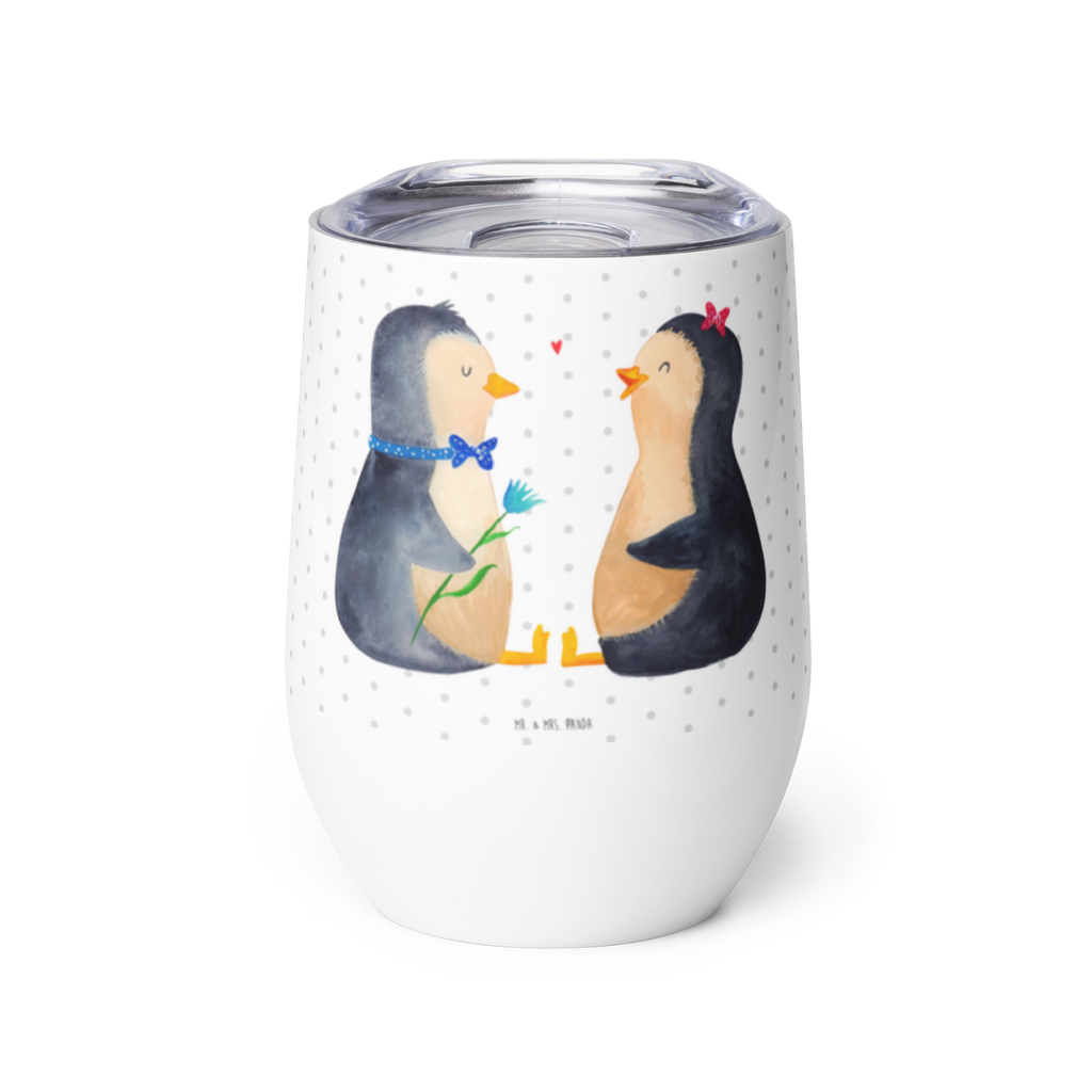 Weinbecher Pinguin Pärchen Weinbecher, Glühwein Becher, Heißgetränke, Trinkbecher, Weinkelch, Weingläser, hochwertiger Weinbecher, Weinbecher Reisen, Weinbecher unterwegs, Pinguin, Pinguine, Liebe, Liebespaar, Liebesbeweis, Liebesgeschenk, Verlobung, Jahrestag, Hochzeitstag, Hochzeit, Hochzeitsgeschenk, große Liebe, Traumpaar