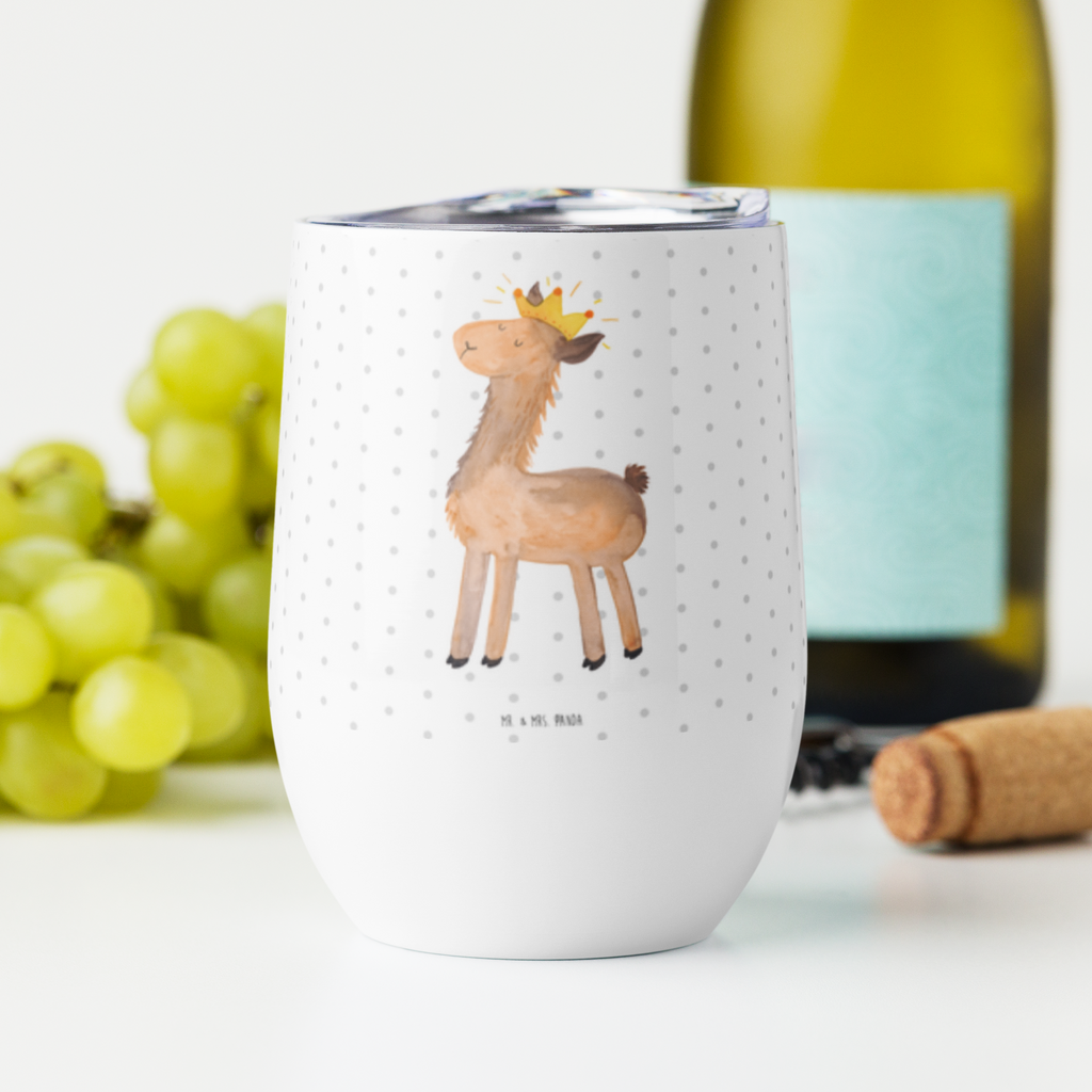 Weinbecher Lama König Weinbecher, Glühwein Becher, Heißgetränke, Trinkbecher, Weinkelch, Weingläser, hochwertiger Weinbecher, Weinbecher Reisen, Weinbecher unterwegs, Lama, Alpaka, Lamas, König, Königin, Freundin, Mama, Papa, Büro Kollege, Kollegin, Chef, Vorgesetzter, Abi, Abitur