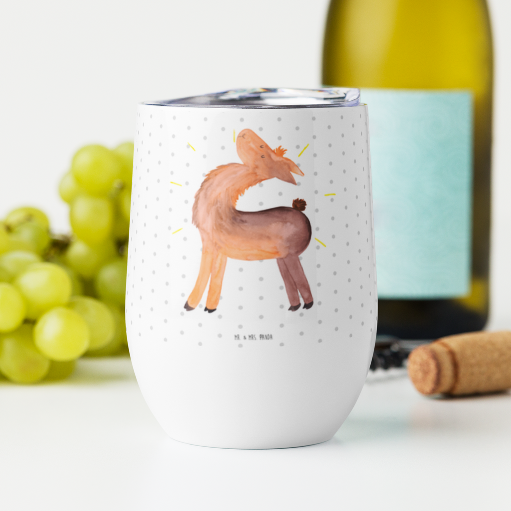 Weinbecher Lama stolz Weinbecher, Glühwein Becher, Heißgetränke, Trinkbecher, Weinkelch, Weingläser, hochwertiger Weinbecher, Weinbecher Reisen, Weinbecher unterwegs, Lama, Alpaka, Lamas, Außenseiter, Anders, Neustart, stolz, Hippie, Freundin, Freundinnen, beste Freundin, Kumpel, Familie, Family