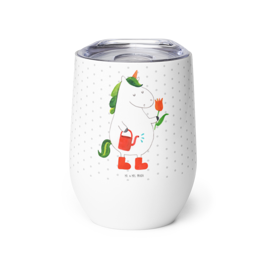 Weinbecher Einhorn Gärtner Weinbecher, Glühwein Becher, Heißgetränke, Trinkbecher, Weinkelch, Weingläser, hochwertiger Weinbecher, Weinbecher Reisen, Weinbecher unterwegs, Einhorn, Einhörner, Einhorn Deko, Pegasus, Unicorn, Luftballon, Gießkanne, Giesskanne, Lebenslust, Freude, Blume, Freundin, Garten, Stiefel