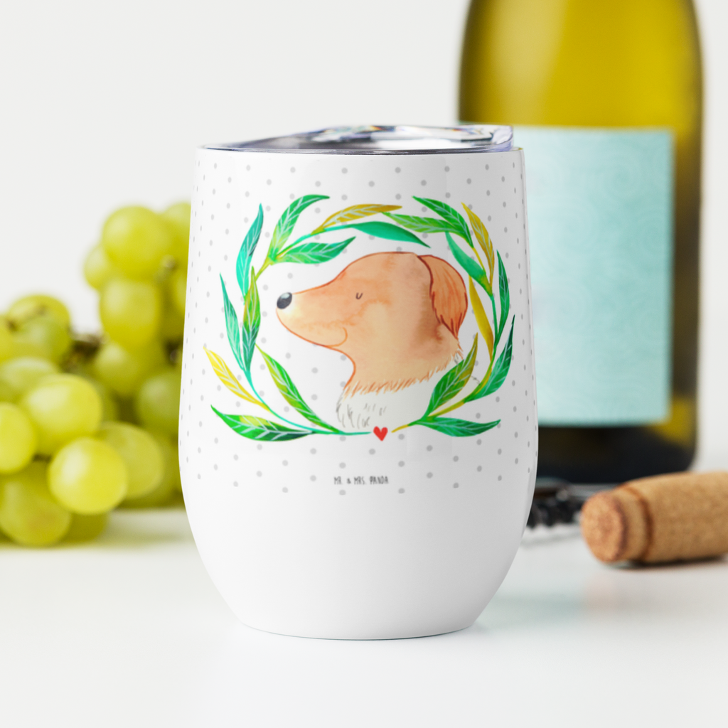 Weinbecher Hund Ranke Weinbecher, Glühwein Becher, Heißgetränke, Trinkbecher, Weinkelch, Weingläser, hochwertiger Weinbecher, Weinbecher Reisen, Weinbecher unterwegs, Hund, Hundemotiv, Haustier, Hunderasse, Tierliebhaber, Hundebesitzer, Sprüche, Ranke, Therapie, Selbsttherapie, Hundeliebe, Hundeglück, Hunde