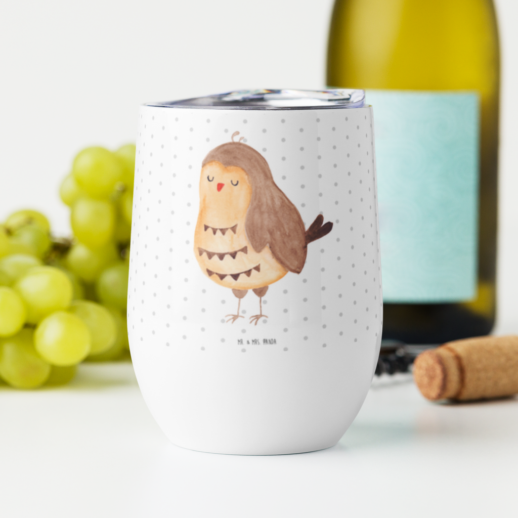 Weinbecher Eule Zufrieden Weinbecher, Glühwein Becher, Heißgetränke, Trinkbecher, Weinkelch, Weingläser, hochwertiger Weinbecher, Weinbecher Reisen, Weinbecher unterwegs, Eule, Eule Spruch, Eule deko, Owl, Liebe Spruch, Romantisch, Wortspiel lustig, Spruch schön, Geschenk Hochzeitstag