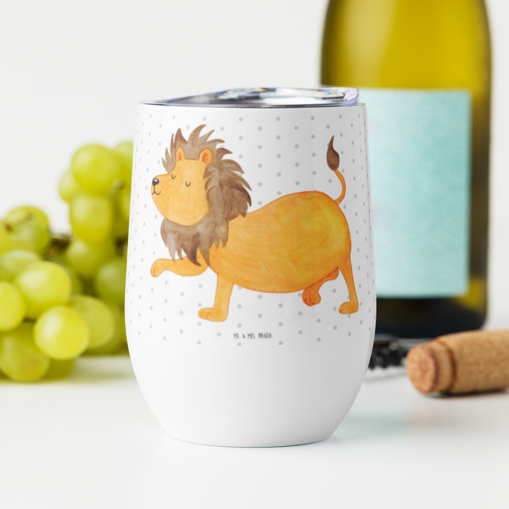 Weinbecher Sternzeichen Löwe Weinbecher, Glühwein Becher, Heißgetränke, Trinkbecher, Weinkelch, Weingläser, hochwertiger Weinbecher, Weinbecher Reisen, Weinbecher unterwegs, Tierkreiszeichen, Sternzeichen, Horoskop, Astrologie, Aszendent, Löwe Geschenk, Löwe Sternzeichen, Geschenk Juli, Geburtstag Juli, Geschenk August, Geburtstag August, König der Tiere