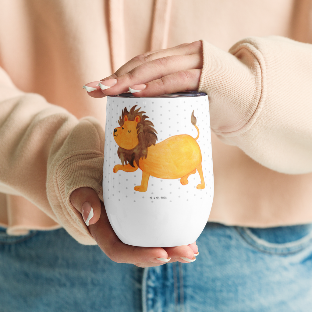 Weinbecher Sternzeichen Löwe Weinbecher, Glühwein Becher, Heißgetränke, Trinkbecher, Weinkelch, Weingläser, hochwertiger Weinbecher, Weinbecher Reisen, Weinbecher unterwegs, Tierkreiszeichen, Sternzeichen, Horoskop, Astrologie, Aszendent, Löwe Geschenk, Löwe Sternzeichen, Geschenk Juli, Geburtstag Juli, Geschenk August, Geburtstag August, König der Tiere