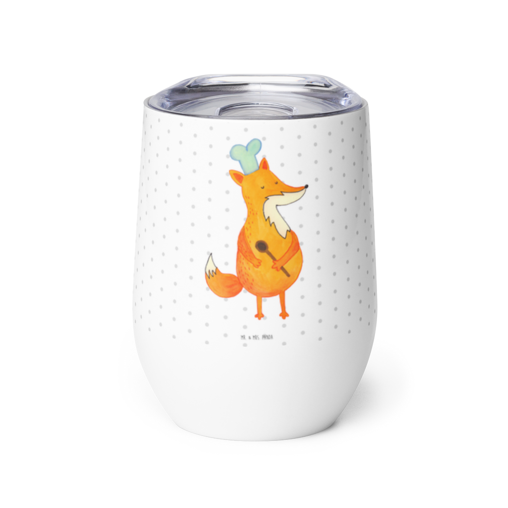 Weinbecher Fuchs Koch Weinbecher, Glühwein Becher, Heißgetränke, Trinkbecher, Weinkelch, Weingläser, hochwertiger Weinbecher, Weinbecher Reisen, Weinbecher unterwegs, Fuchs, Füchse, Koch Geschenk, Küche Spruch, Küche Deko, Köche, Bäcker, Party Spruch, Spruch lustig, witzig