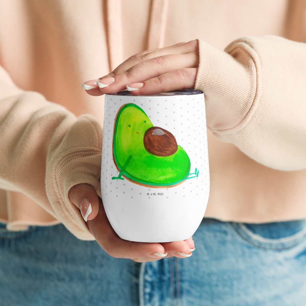 Weinbecher Avocado schwanger Weinbecher, Glühwein Becher, Heißgetränke, Trinkbecher, Weinkelch, Weingläser, hochwertiger Weinbecher, Weinbecher Reisen, Weinbecher unterwegs, Avocado, Veggie, Vegan, Gesund, schwanger, Schwangerschaft, Babyparty, Babyshower