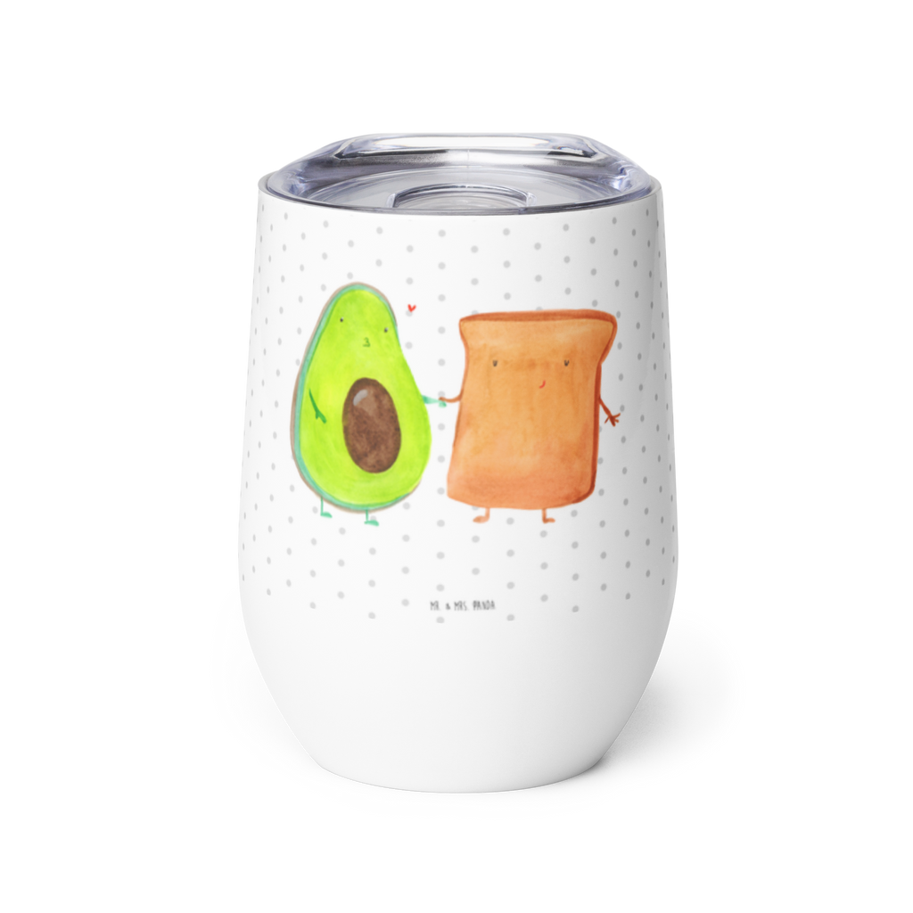 Weinbecher Avocado + Toast Weinbecher, Glühwein Becher, Heißgetränke, Trinkbecher, Weinkelch, Weingläser, hochwertiger Weinbecher, Weinbecher Reisen, Weinbecher unterwegs, Avocado, Veggie, Vegan, Gesund, Toast, Toastbrot, Liebespaar, Pärchen, Freund, Freundin, Verlobt, Verlobungsparty, Hochzeit, Hochzeitsgeschenk, Jahrestag, Jahrestagsgeschenk