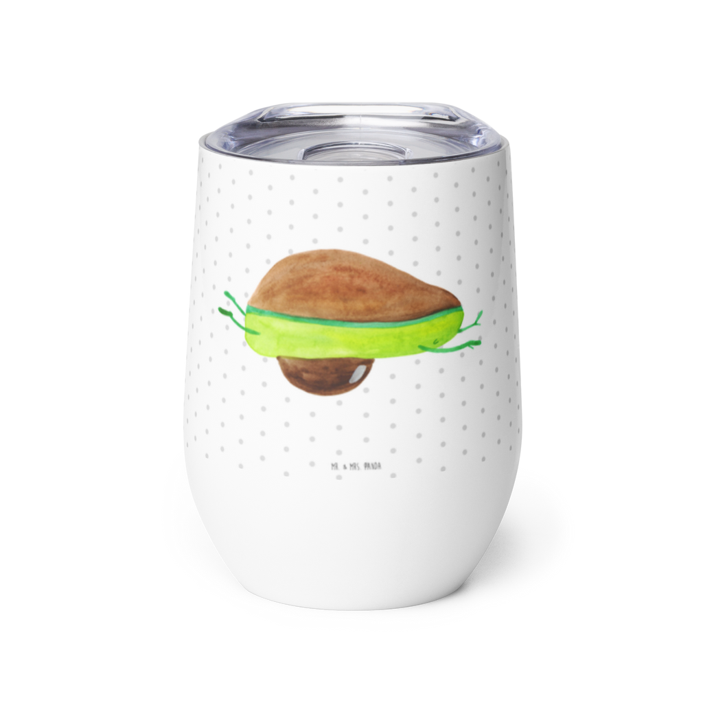 Weinbecher Avocado Yoga Weinbecher, Glühwein Becher, Heißgetränke, Trinkbecher, Weinkelch, Weingläser, hochwertiger Weinbecher, Weinbecher Reisen, Weinbecher unterwegs, Avocado, Veggie, Vegan, Gesund, Avocado Yoga Vegan