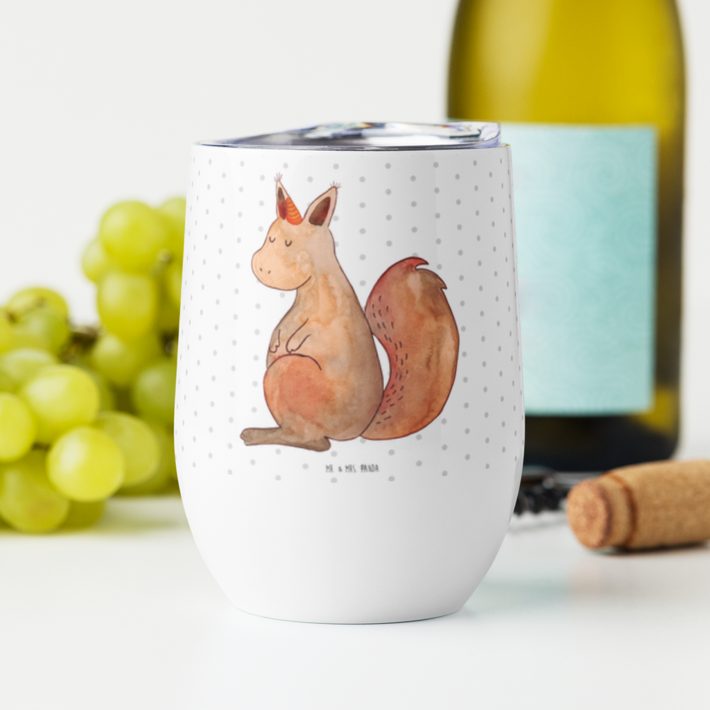 Weinbecher Einhörnchen Glaube Weinbecher, Glühwein Becher, Heißgetränke, Trinkbecher, Weinkelch, Weingläser, hochwertiger Weinbecher, Weinbecher Reisen, Weinbecher unterwegs, Einhorn, Einhörner, Einhorn Deko, Pegasus, Unicorn, Einhörnchen, Eichhörnchen, Eichhorn
