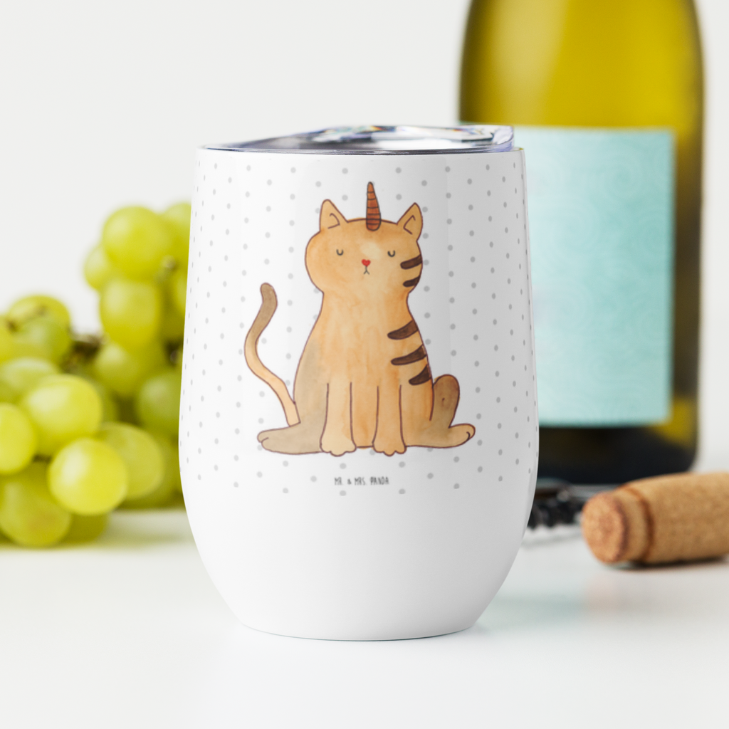 Weinbecher Einhorn Katze Weinbecher, Glühwein Becher, Heißgetränke, Trinkbecher, Weinkelch, Weingläser, hochwertiger Weinbecher, Weinbecher Reisen, Weinbecher unterwegs, Einhorn, Einhörner, Einhorn Deko, Pegasus, Unicorn, Katzer, Mieze, Regenbogen, Glitzer, Einhornpower, Erwachsenwerden, Katze, Katzenhorn, Einhornkatze, Kittyhorn