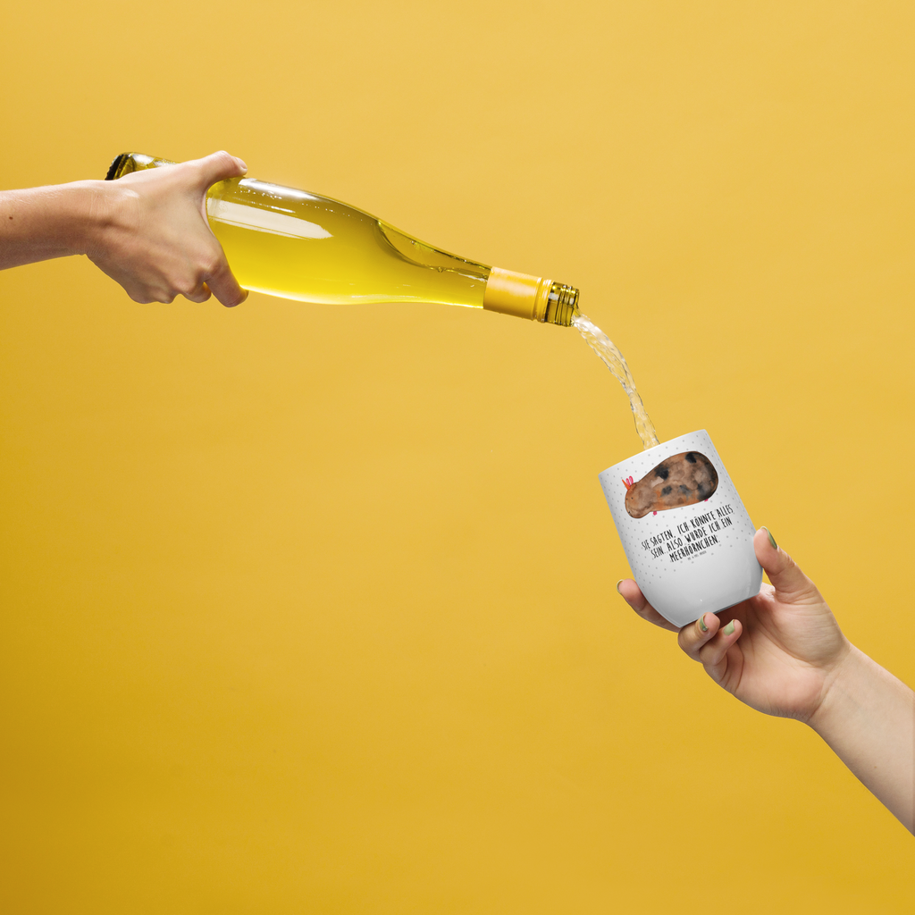 Weinbecher Meerhörnchen Weinbecher, Glühwein Becher, Heißgetränke, Trinkbecher, Weinkelch, Weingläser, hochwertiger Weinbecher, Weinbecher Reisen, Weinbecher unterwegs, Einhorn, Einhörner, Einhorn Deko, Pegasus, Unicorn, Meerhörnchen, Meericorn, Meerschwein, Meerschweinchen