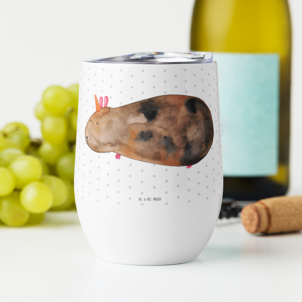 Weinbecher Meerhörnchen Weinbecher, Glühwein Becher, Heißgetränke, Trinkbecher, Weinkelch, Weingläser, hochwertiger Weinbecher, Weinbecher Reisen, Weinbecher unterwegs, Einhorn, Einhörner, Einhorn Deko, Pegasus, Unicorn, Meerhörnchen, Meericorn, Meerschwein, Meerschweinchen
